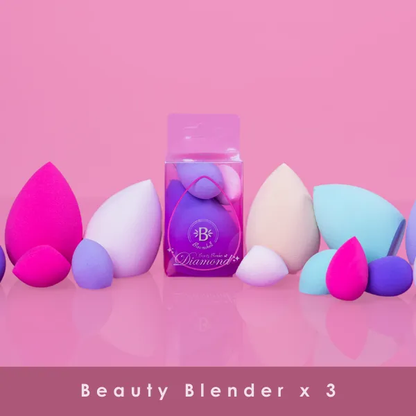 BEAUTY BLENDER X3 DIAMOND BLOOMSHELL