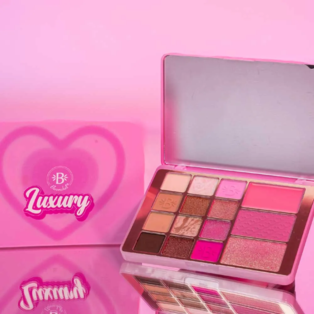 PALETA DE SOMBRAS Y RUBORES LUXURY BLOONSHELL
